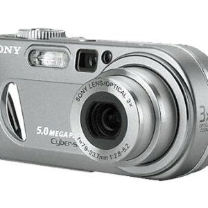 Sony Cyber-shot DSC-P10 5.0MP Digital Camera - Silver